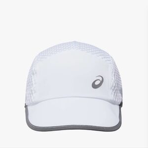 Asics Brillant White and Gray Unisex mesh Cap